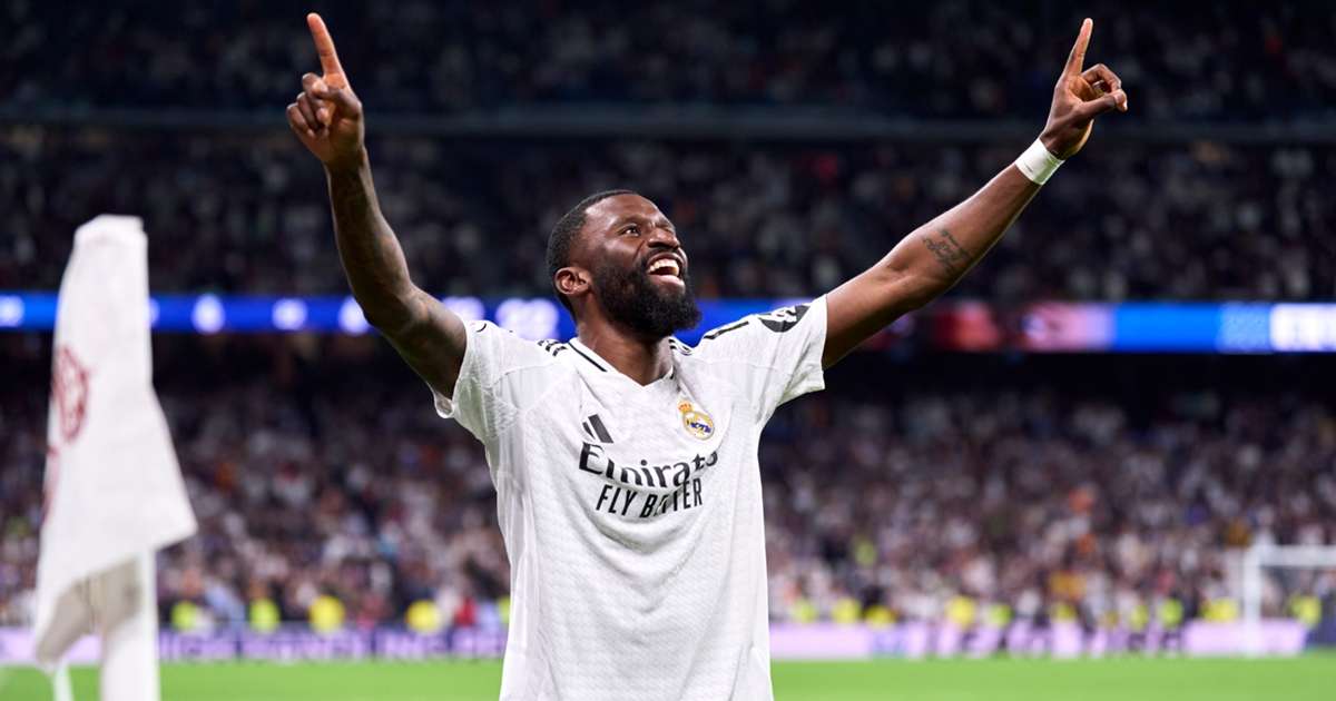 Rudiger festejando su gol en copa frente a la Real Sociedad_ Fuente_Eurosport